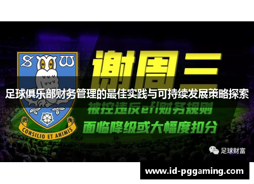 足球俱乐部财务管理的最佳实践与可持续发展策略探索 足球俱乐部财务管理的最佳实践与可持续发展策略探索